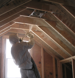 Oakland CA attic spray foam insulation